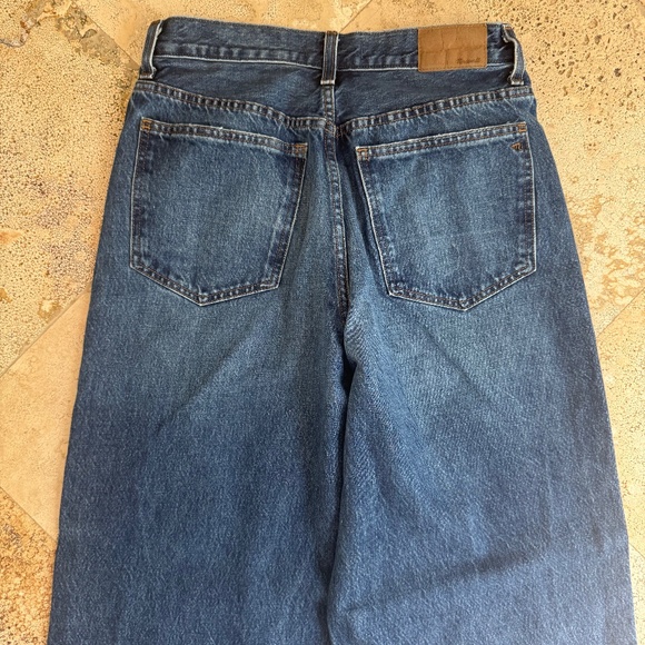 Madewell Super Wide Leg Jeans in Fannin Wash Size 28 - Picture 10 of 10